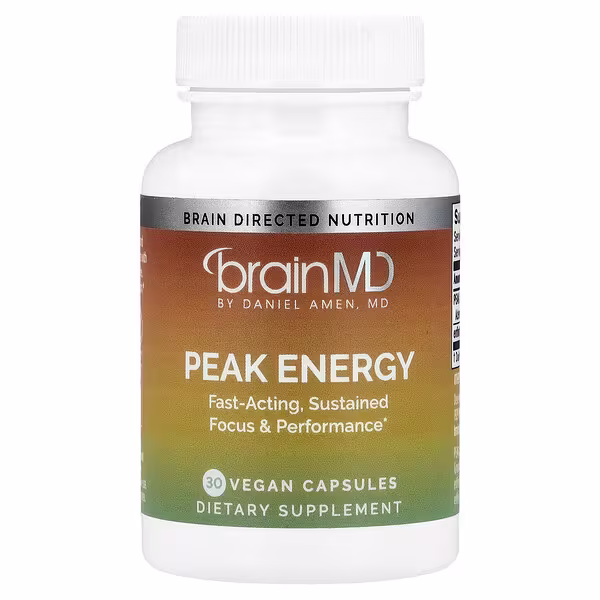 BrainMD, Peak Energy, 30 Vegan Capsules