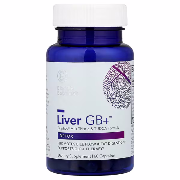 Biocidin Botanicals, Liver GB+™, Detox, 60 Capsules