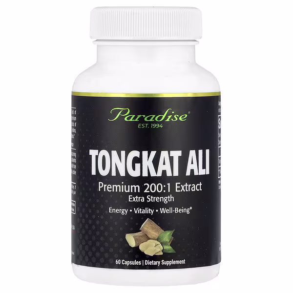 Paradise Herbs, Tongkat Ali, 60 Capsules (250 mg per Capsule)