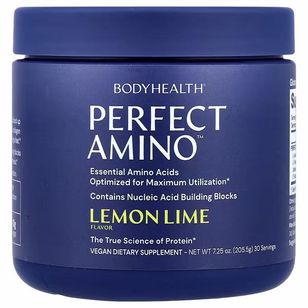 BodyHealth, Perfect Amino™, Lemon Lime, 7.25 oz (205.5 g)