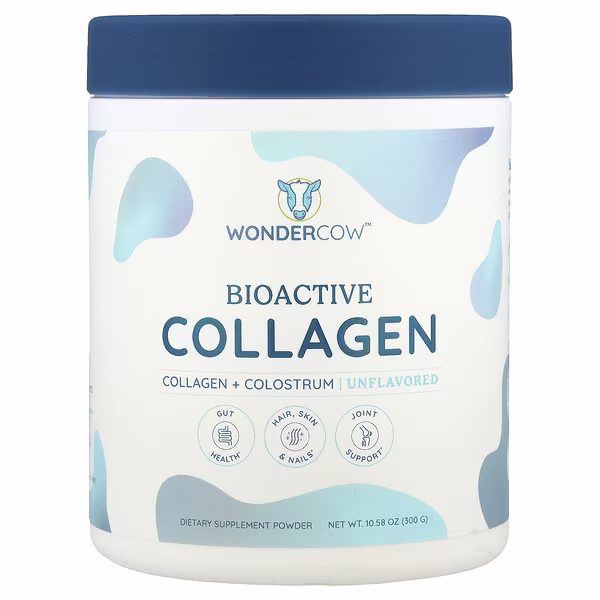 Wondercow, Bioactive Collagen, Unflavored, 10.58 oz (300 g)