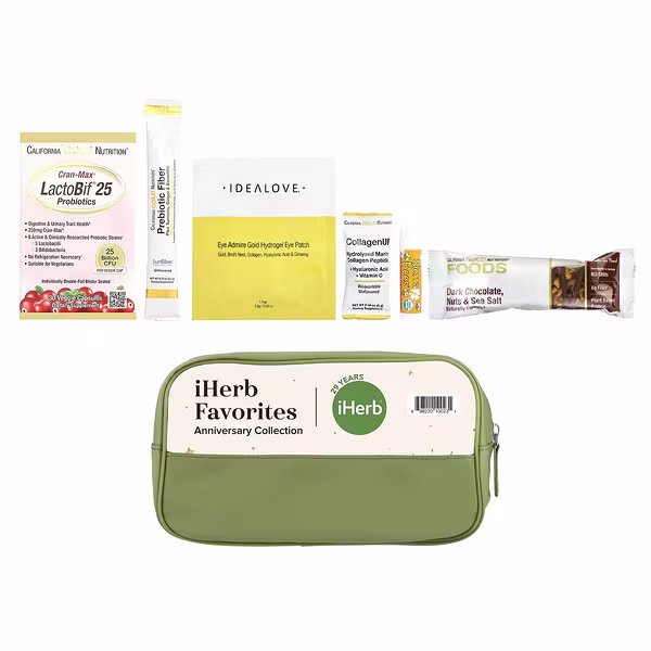 California Gold Nutrition, iHerb Favorites, Anniversary Collection, 7 Piece Set