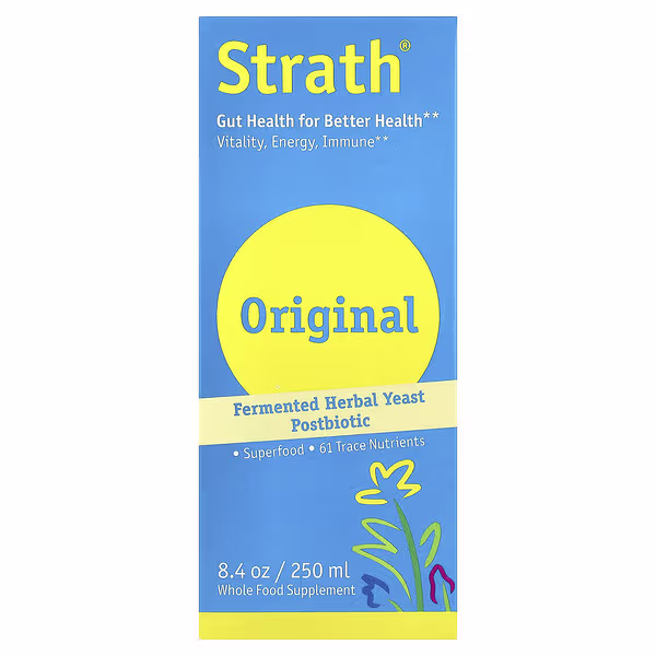 Bio-Strath, Original, Fermented Herbal Yeast Postbiotic, 8.4 oz (250 ml)