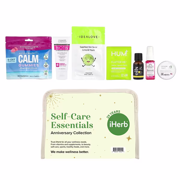 iHerb Exclusive, Self-Care Essentials, Anniversary Collection, 8 Piece Set