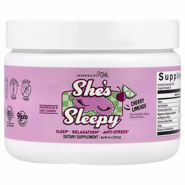 Legendairy Milk, She's Sleepy, Cherry Limeade, 8 oz (226.8 g)
