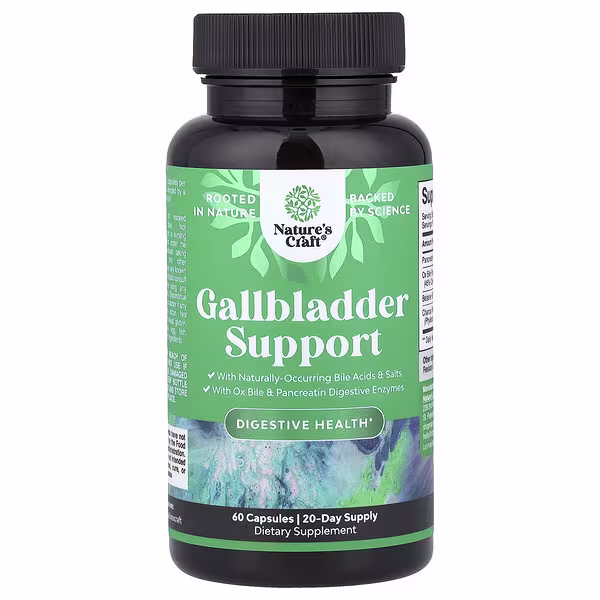 Nature's Craft, Gallbladder Support, 60 Capsules