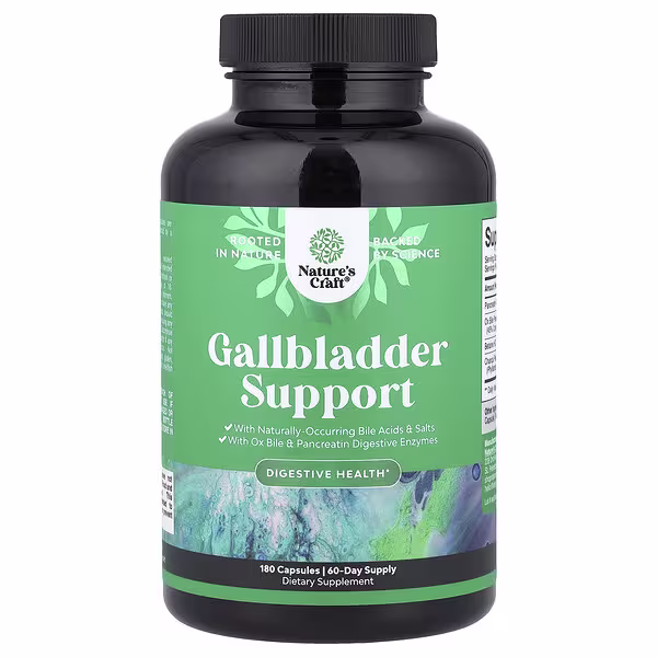 Nature's Craft, Gallbladder Support, 180 Capsules