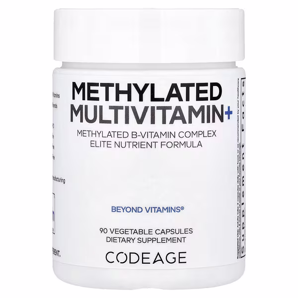 Codeage, Methylated Multivitamin+, 90 Vegetable Capsules