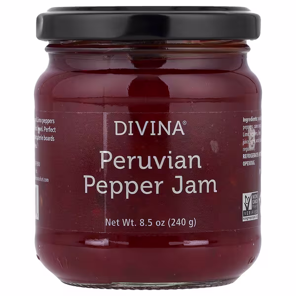 Divina, Peruvian Pepper Jam , 8.5 oz (240 g)