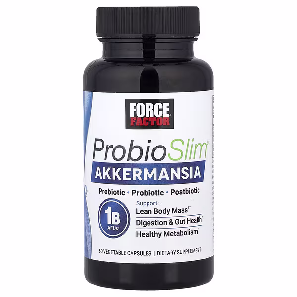 Force Factor, ProbioSlim® Akkermansia, 60 Vegetable Capsules