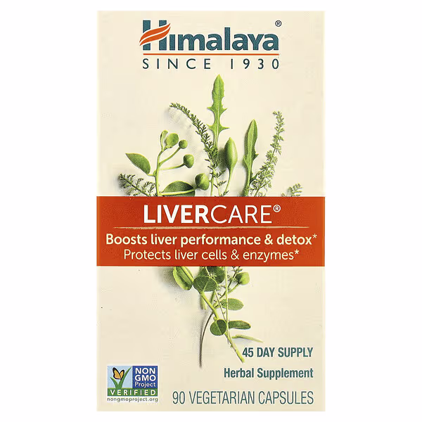 Himalaya, LiverCare®, 90 Vegetarian Capsules