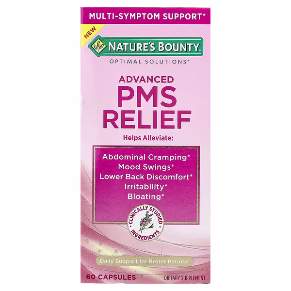 Nature's Bounty, Optimal Solutions®, Advanced PMS Relief, 60 Capsules