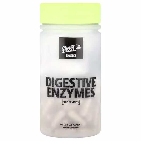 Ghost, Basics, Digestive Enzymes, 90 Veggie Capsules