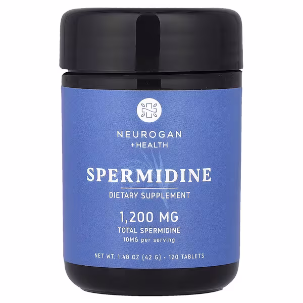 Neurogan Health, Spermidine, 10 mg, 120 Tablets, 1.48 oz (42 g)