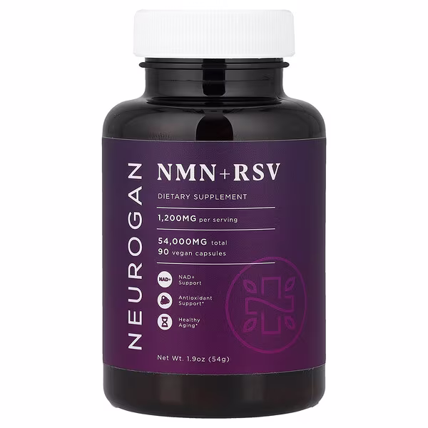 Neurogan Health, NMN + RSV, 90 Vegan Capsules