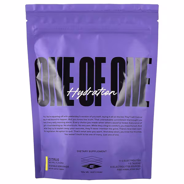 ONE OF ONE, Hydration, Citrus , 30 Sachets, 6.67 oz (189 g)