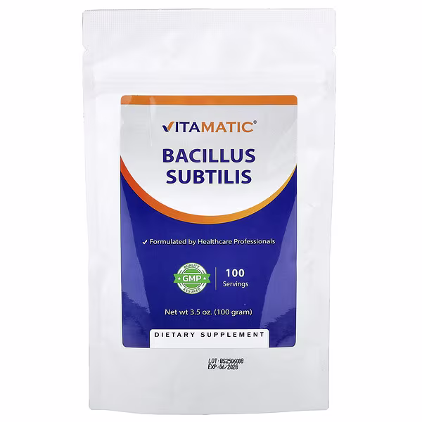 Vitamatic, Bacillus Subtilis, 3.5 oz (100 g)