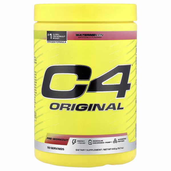 C4 / Cellucor, C4® Original, Pre-Workout, Watermelon, 15.7 oz (445 g)