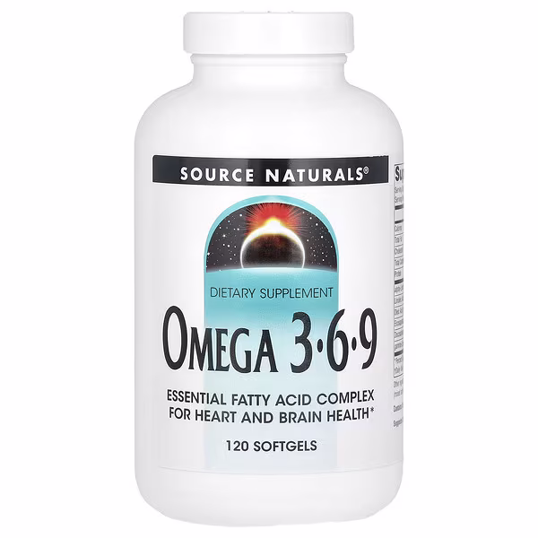 Source Naturals, Omega 3-6-9, 120 Softgels