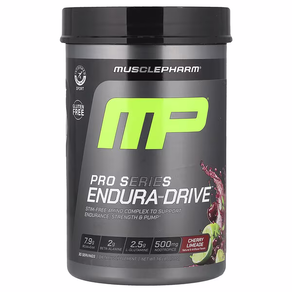 MusclePharm, Pro Series, Endura-Drive™, Cherry Limeade, 1.6 lbs (711 g)