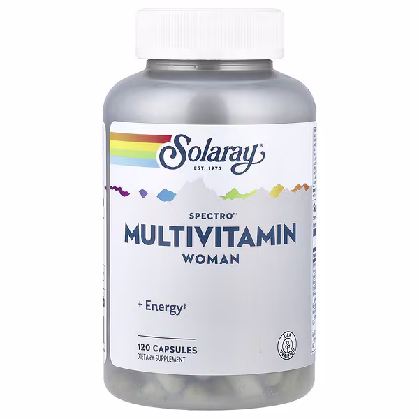 Solaray, Spectro™ Multivitamin, Woman, 120 Capsules