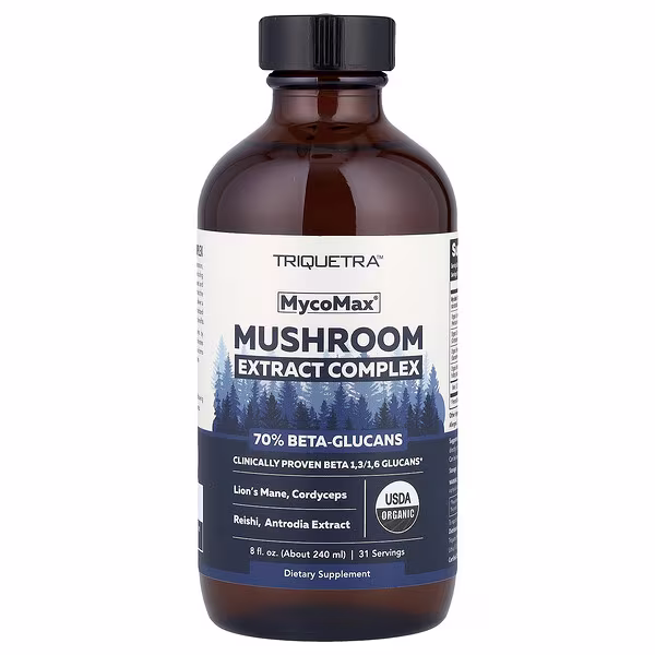 Triquetra Health, MycoMax®, Mushroom Extract Complex, 8 fl oz (240 ml)