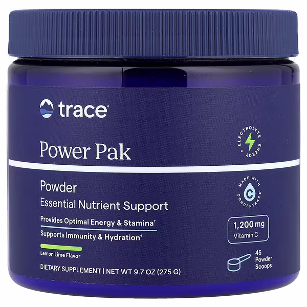 Trace, Power Pak, Lemon Lime, 9.7 oz (275 g)