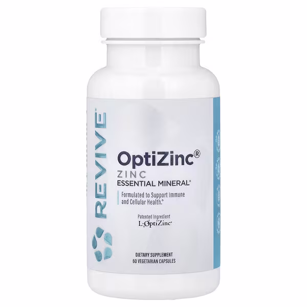 Revive, OptiZinc®, 60 Vegetarian Capsules