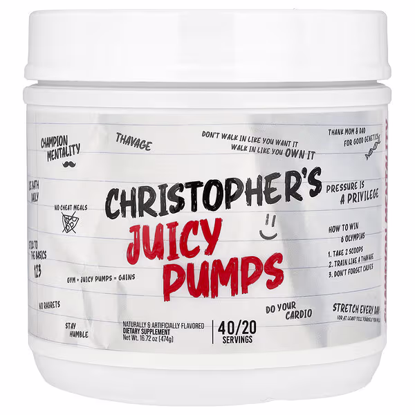 Raw Nutrition, Christopher's Juicy Pumps, 16.72 oz (474 g)