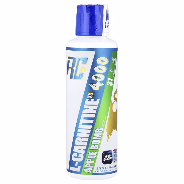 Ronnie Coleman, L-Carnitine XS™ 4000, Apple Bomb, 15.72 fl oz (465 ml)
