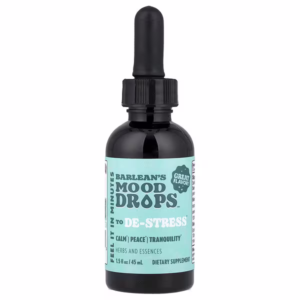 Barlean's, Mood Drops™, To De-Stress, 1.5 fl oz (45 ml)