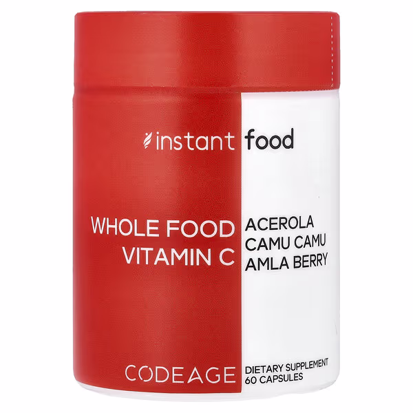 Codeage, Whole Food Vitamin C, 60 Capsules