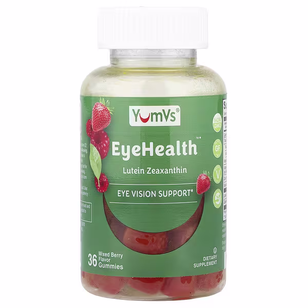 YumVs, Eye Health™ Gummies, Mixed Berry, 36 Gummies