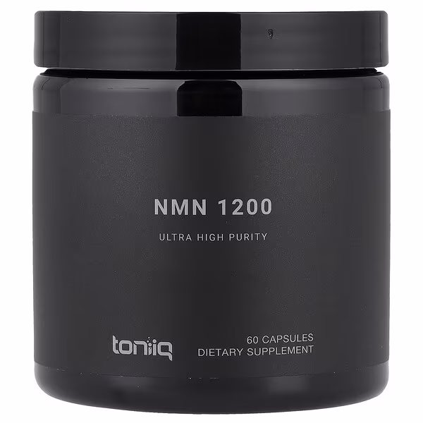 Toniiq, NMN 1200, 60 Capsules (600 mg per Capsule)