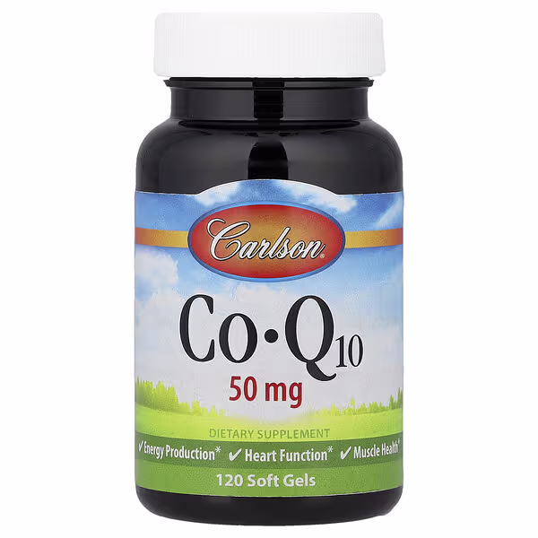 Carlson, CoQ10, 50 mg, 120 Softgels