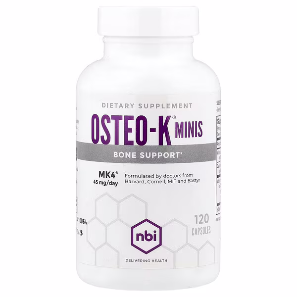 NBI, Osteo-K® Minis, 120 Capsules