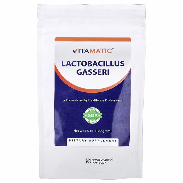 Vitamatic, Lactobacillus Gasseri, 3.5 oz (100 g)