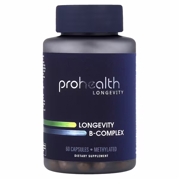 ProHealth Longevity, Longevity B-Complex, 60 Capsules