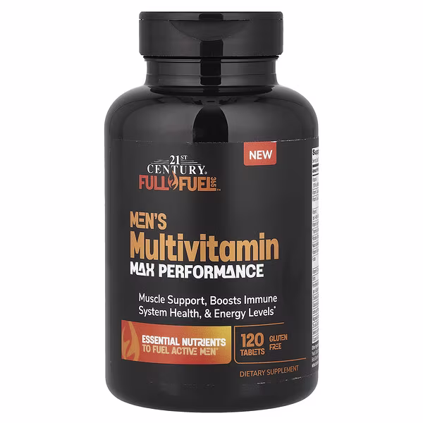 21st Century, Full Fuel 365™, Men's Multivitamin, Max Performance, 120 Tablets