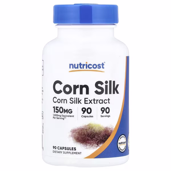 Nutricost, Corn Silk, 150 mg, 90 Capsules