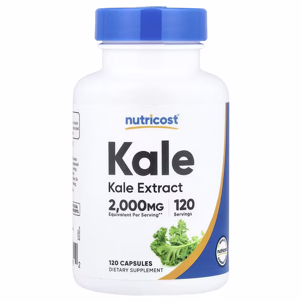 Nutricost, Kale, 2,000 mg, 120 Capsules