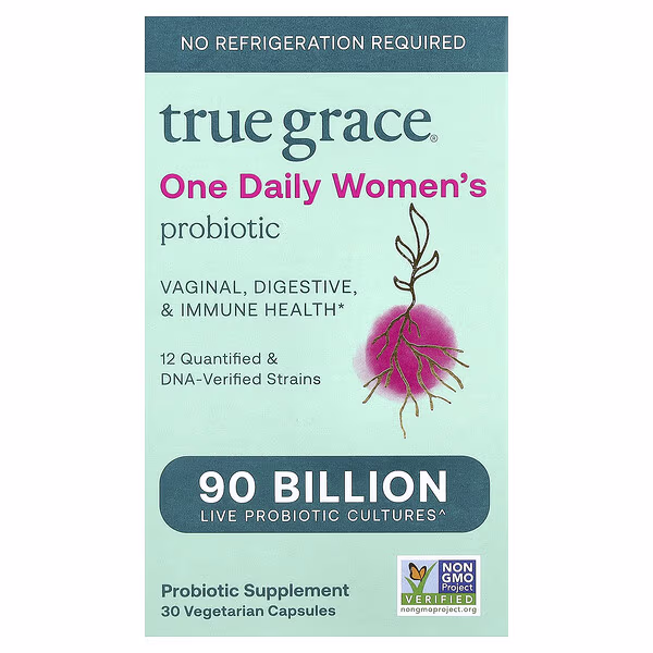 True Grace, One Daily Women's Probiotic, 30 Vegetarian Capsules