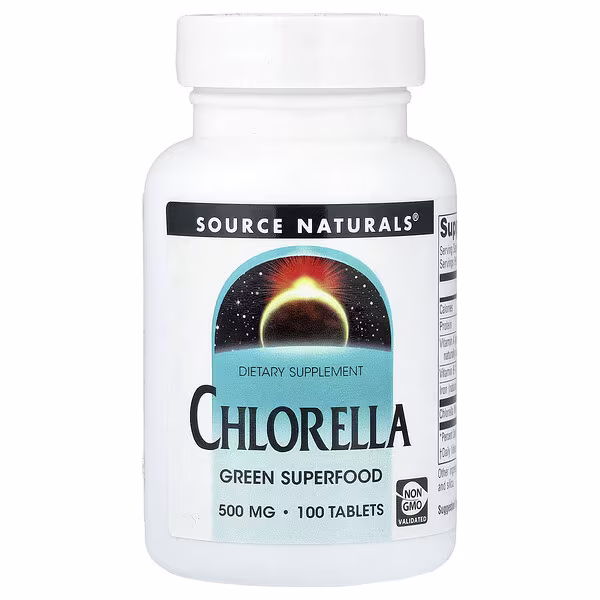 Source Naturals, Chlorella, 500 mg, 100 Tablets
