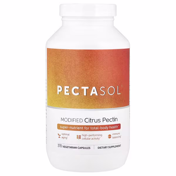 Econugenics, PectaSol® Modified Citrus Pectin, 270 Vegetarian Capsules