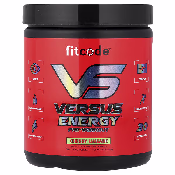 fitcode, Versus Energy® Pre-Workout, Cherry Limeade, 8.8 oz (249 g)