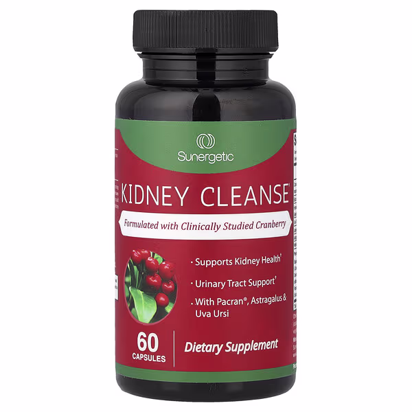 Sunergetic, Kidney Cleanse, 60 Capsules