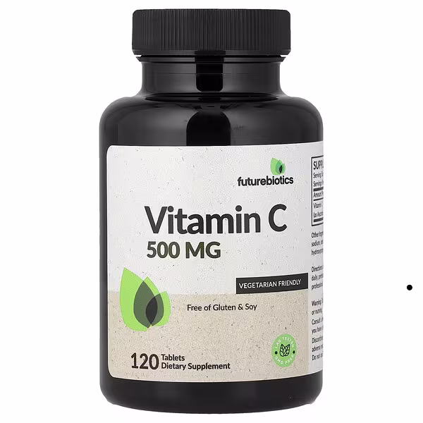 Futurebiotics, Vitamin C, 500 mg, 120 Tablets