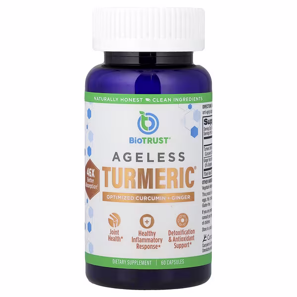 BioTRUST, Ageless Turmeric®, 60 Capsules
