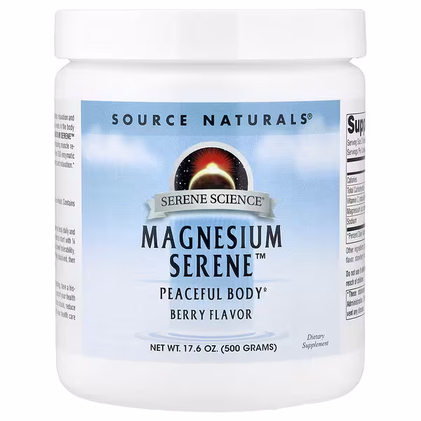 Source Naturals, Magnesium Serene™, Berry, 17.6 oz (500 g)
