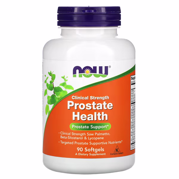 NOW Foods, Clinical Strength Prostate Health, 90 Softgels